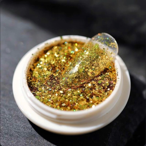 Paris Night - Glitter holográfico #003