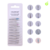 Cherimoya - Kit fresas manicura rusa (10pcs)