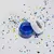 Nail show - Pigmento azul perlado