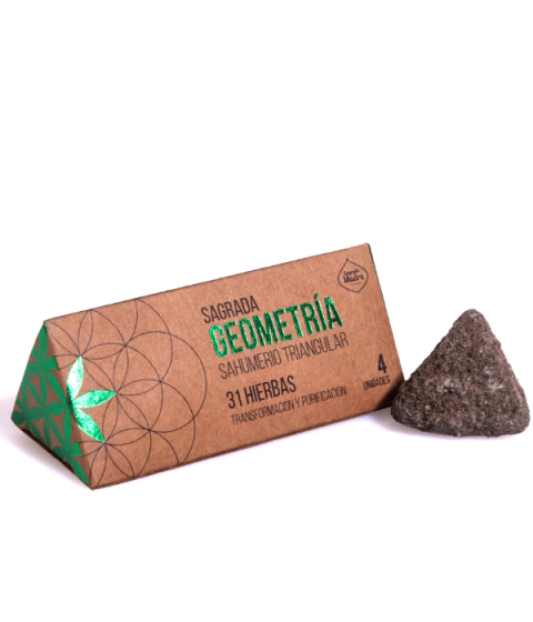 Sahumerio Triangular 31 HIERBAS (4 u.) - comprar online