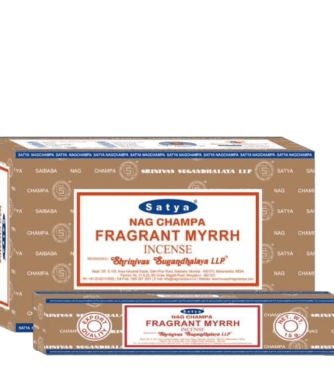 Satya Fragrant Myrrh x 15 g. - comprar online