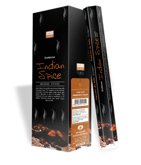 Hexagonal DARSHAN Indian Spice x 20 varillas - comprar online