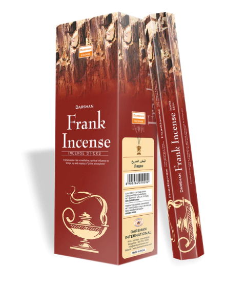 Hexagonal DARSHAN Frank Incese x 20 varillas - comprar online