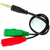 Cabo Adaptador P3 para P2 Fone e Microfone Kapbom - KAP-V21 - comprar online