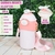 Garrafa Infantil Rosa Hélice Termica Com Alça 500ML - comprar online