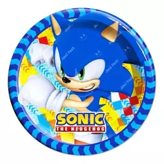 Platos de Sonic x8