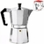 CAFETERA ITALIANA 12 POCILLOS ALUMINIO
