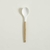 CUCHARA DE SILICONA CREAM MANGO DE MADERA 31 CM - comprar online