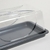 RECIPIENTE DE PLASTICO RECTANGULAR CON BASE GRIS 19 X 38 X 15 CM - comprar online
