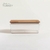 RECIPIENTE RECTANGULAR ACRILICO TAPA DE MADERA 1500 ML