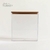 RECIPIENTE RECTANGULAR ACRILICO TAPA DE MADERA 2400 ML en internet