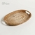 BANDEJA OVALADA VINH NATURAL 50X34 CM - comprar online