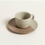 TAZA Y PLATO BLANCO Y VISON PANAL 200 ML - comprar online