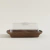 Recipiente rectangular tapa acrilico 29 cm