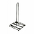 PORTA ROLLO COCINA NEGRO