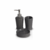 SET DE BAÑO X3 BATH DE CERAMICA GRIS