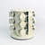 Set x 12 especieros marmol blanco y dorado