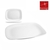 Fuente Rectangular Vidrio templado 28 cm