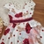 Vestido Festa Floral Marsala na internet