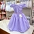 Vestido de Festa Lilas Princesa