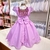 Vestido Roxo Flores na internet
