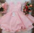 Vestido Rosa Borboletas Peito