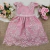 Vestido Renda Rosê