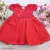 Vestido Vermelho Borboletas