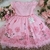 Vestido Jardim Rosa
