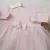 Vestido Batizado Corações Rosa na internet
