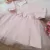 Vestido Batizado Corações Rosa - Loja Pimpolho