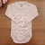 Body Básico Bebelândia Rosa Pastel