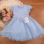 Vestido Azul Claro Princesa
