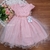 Vestido Princesa Salmão