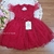 Vestido Vermelho Bebê