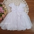 Vestido Batizado Renda Glitter - Loja Pimpolho
