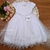Vestido Batizado Pérolas