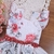 Vestido Floral Vermelho na internet
