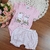 Conjunto Rosa Bichinhos Short - comprar online