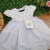 Vestido Batizado Pérolas Branco - comprar online