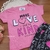 Conjunto Menina Love na internet