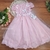 Vestido Rosa Borboleta