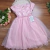 Vestido Rosa Borboleta