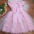 Vestido Rosa Borboleta - Loja Pimpolho