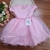 Vestido Festa Rosa Póa