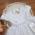 Vestido Batizado Flores Princesa na internet