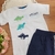 Conjunto Dinossauro Branco - comprar online