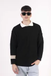 SWEATER LINE NEGRO