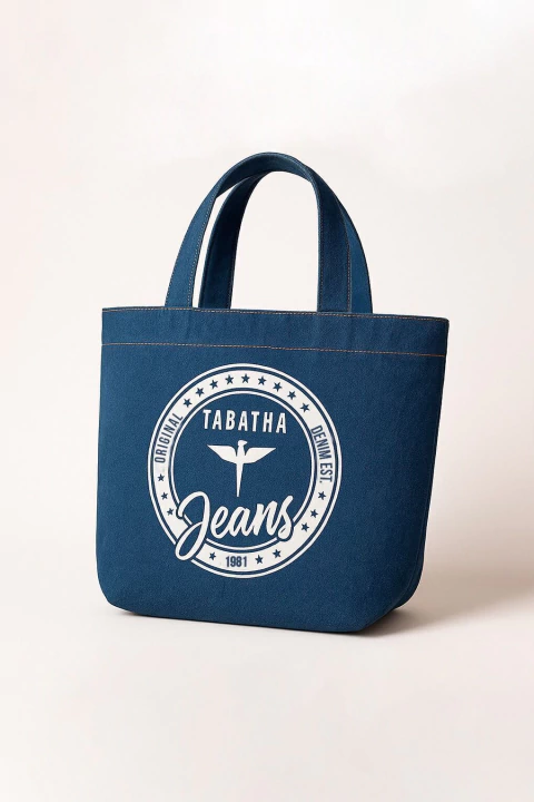 PRE TOTE BAG NIZA DENIM (32381)