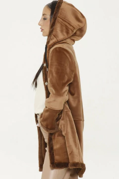PCK PARKA LOURDES PLUSH C/BOTO (31042) - tienda online